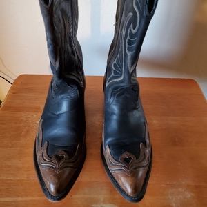 Western Style Leather Boots